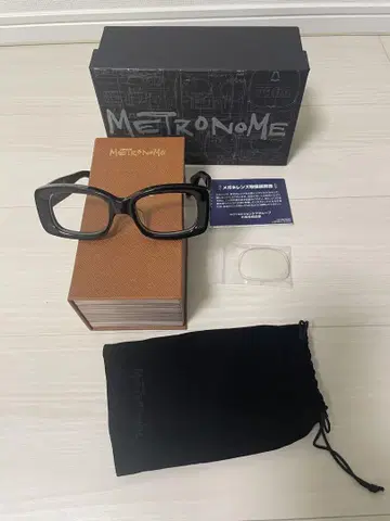 메트로놈 안경 HUSK 스퀘어형