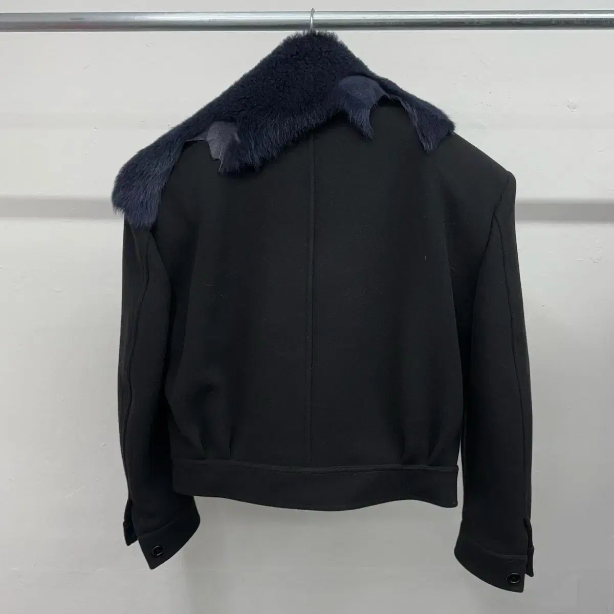 라프시몬스 19AW 밀리터리 크롭 자켓