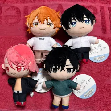 미나토 상사 코인 세탁소 봉제 인형 총 4종 컴프 세트