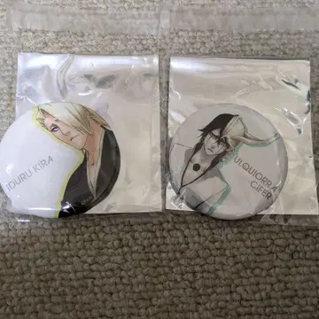 BLEACH 오리지널 캔뱃지 컬렉션 우루키오라&키라 2개 세트