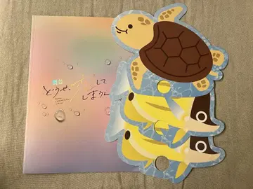 AmBitious 무대 어차피 사랑에 빠질 거야 팜플렛 부채 세트