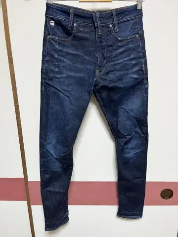 G-STAR RAW D-STAQ 3DSUPERSLIM 다크 블루 데님