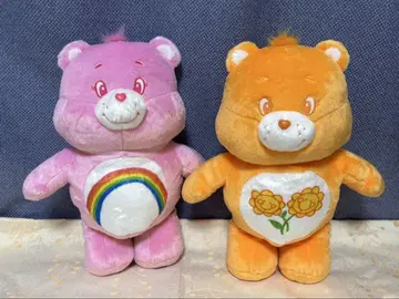 새상품 케어 베어 초대형 봉제 인형 6 핑크 오렌지 2종 세트