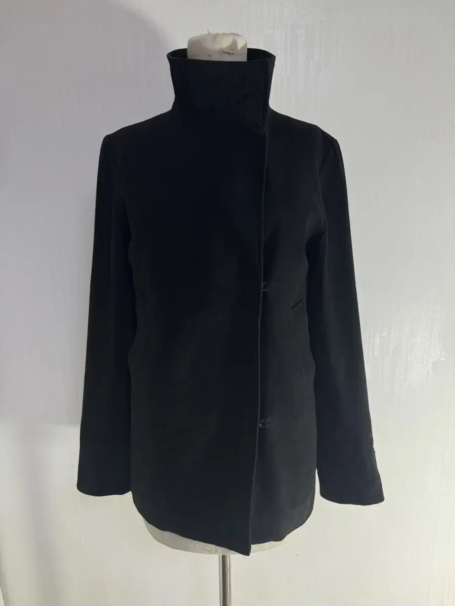 00s 코스튬 내셔널 몰스킨 하이넥 자켓 costume national