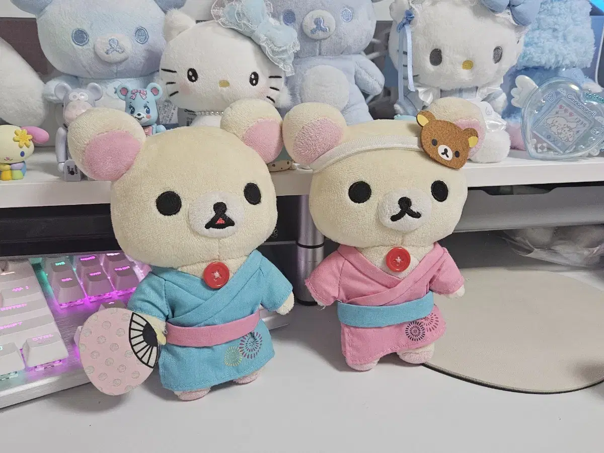 리락쿠마 고전인형 유카타