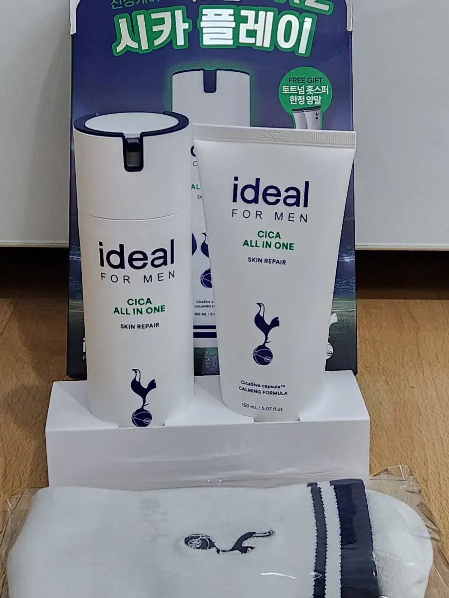 아이디얼포맨 시카 올인원 150ml+150ml+토트넘 양말
