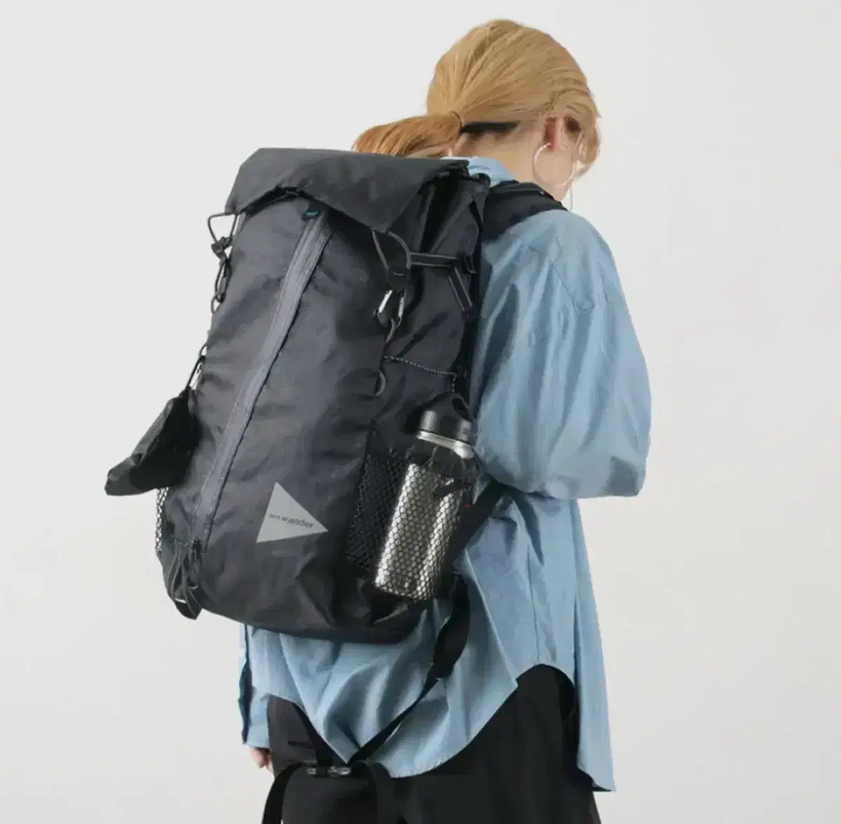 앤드원더 And Wander Ecopak 30L Backpack BK