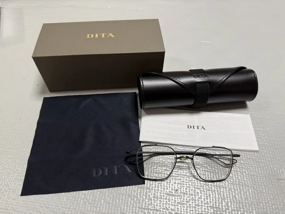 DITA 디타 LINETO 리네토 blk/gld 안경