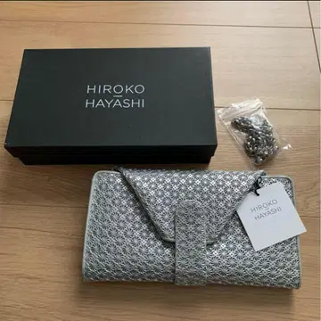 [미사용 새상품] HIROKO HAYASHI 지라솔레 장지갑 실버