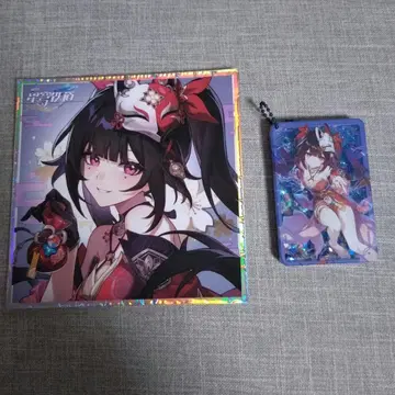 붕괴 스타 레일 불꽃놀이 색지 및 아크릴 블록