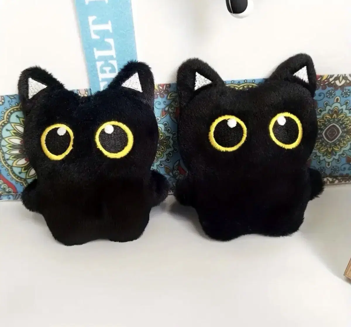 깜냥이 인형 키링 검정고양이 깜고 고양이인형