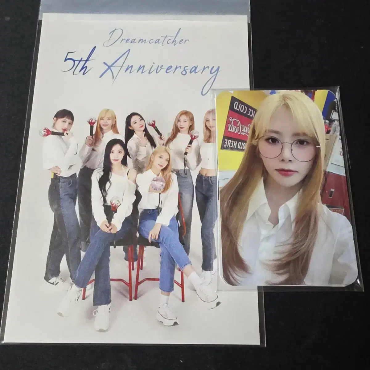 일괄)드림캐쳐 5주년 포토카드 세트, 엽서