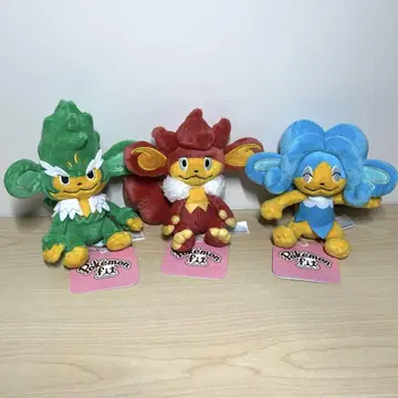 포켓몬 핏 봉제 인형 바오키, 히야키, 야나키