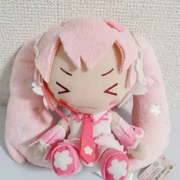 하츠네 미쿠 벚꽃 미쿠 봉제 인형 사쿠라 보컬로이드
