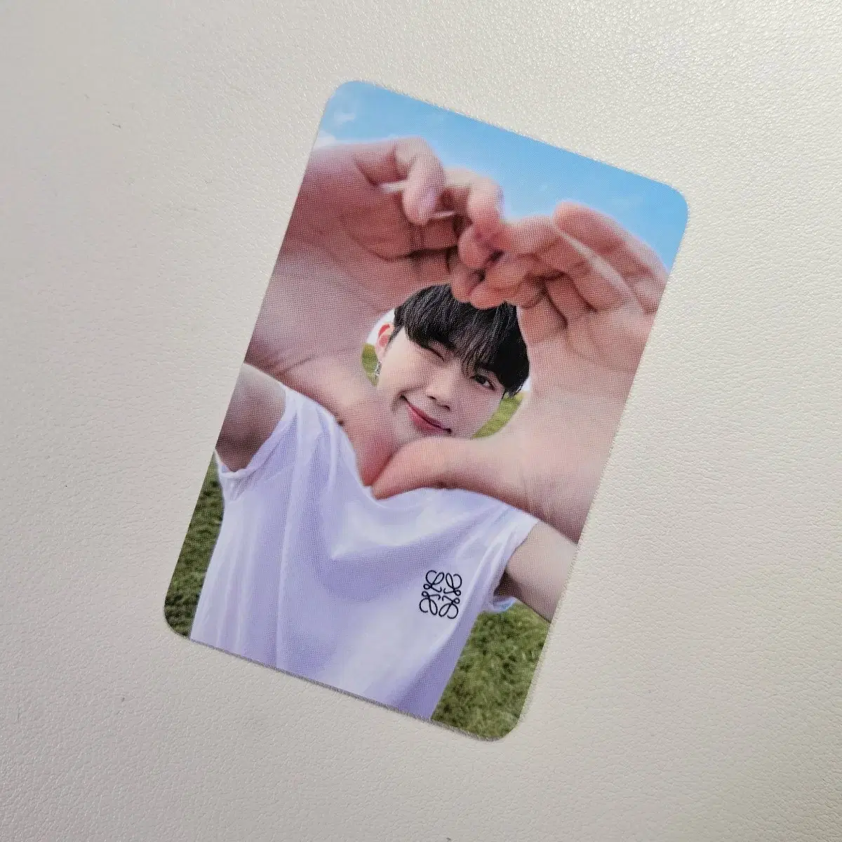 제로베이스원 제베원 박건욱 블루드림미디어 미공포 미남인하트 포카 판매