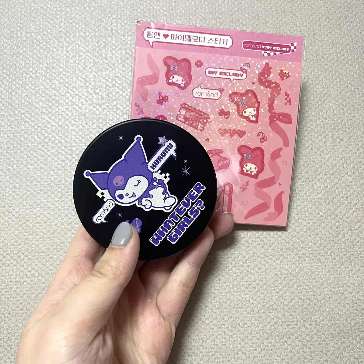 Rom & Kuromi limited edition Sun Cushion New Product