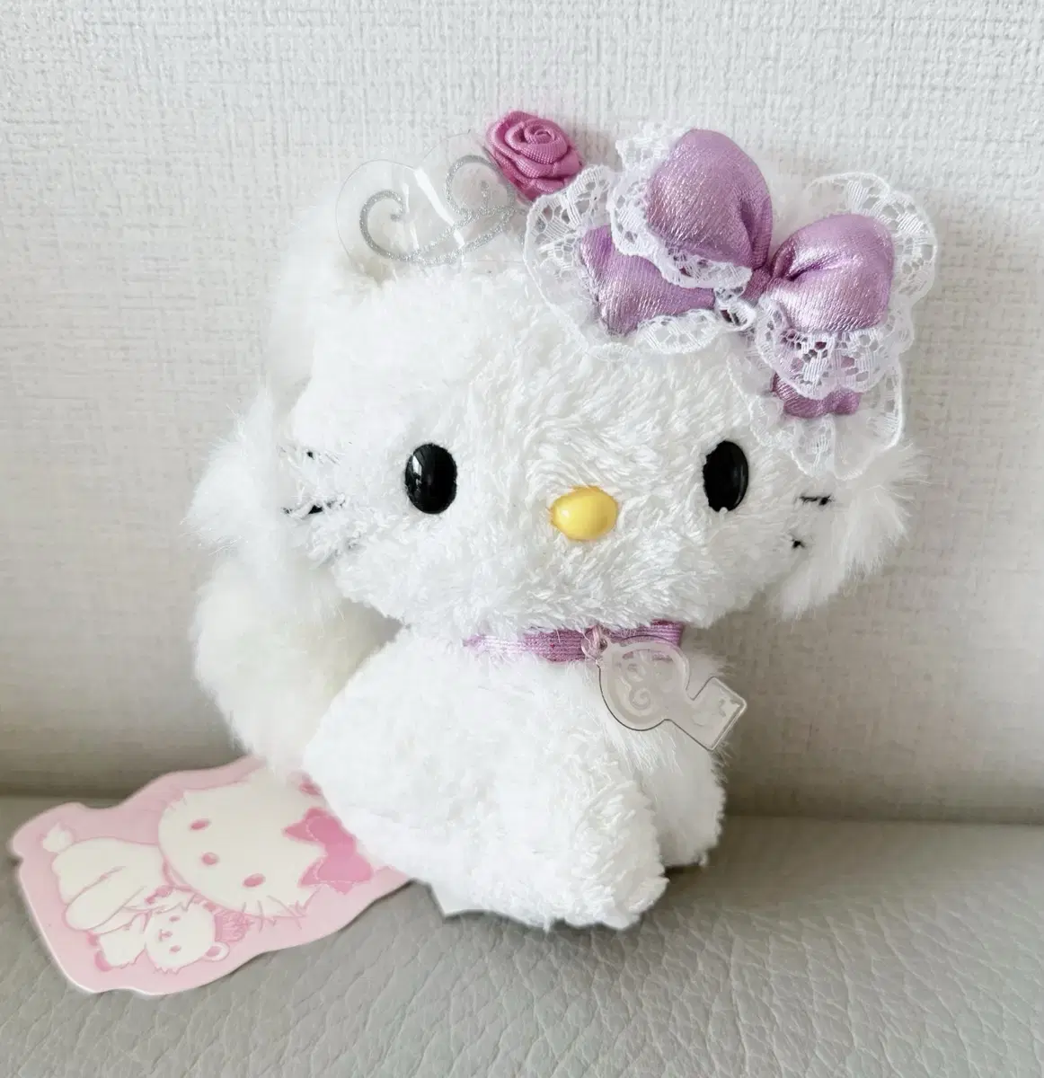 고전 챠미키티 왕관 발레코어 복실 마스코트 인형