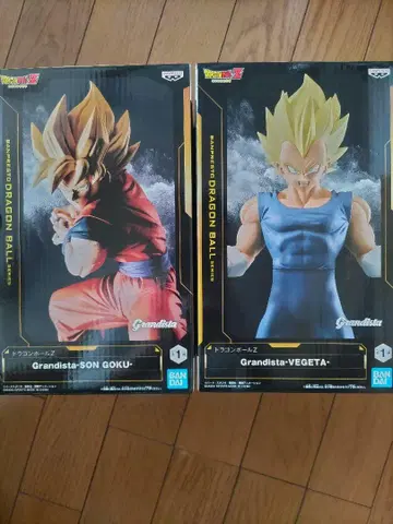Grandista-SON GOKU & VEGETA 피규어