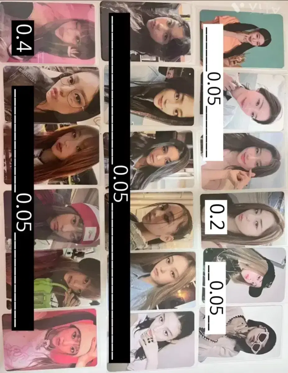 뉴진스,르세라핌,아이브(장원영)포카