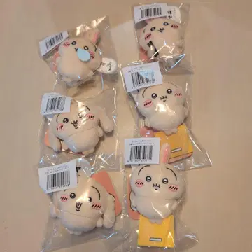 치이카와(먼작귀) 토끼 복권 6장 세트(모자 포함)