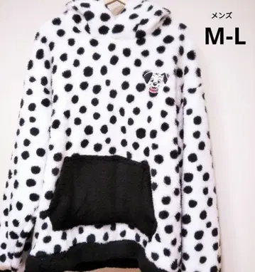 새상품 디즈니 101마리 강아지 보아 후드티 후드티 변신