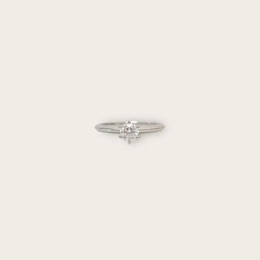 티파니앤코 [10] 티파니 플래티늄 티파니 세팅 0.4ct 4부 다이아 반지 사진 1
