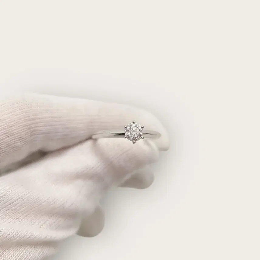 티파니앤코 [10] 티파니 플래티늄 티파니 세팅 0.4ct 4부 다이아 반지 사진 3