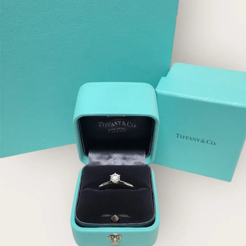 티파니앤코 [10] 티파니 플래티늄 티파니 세팅 0.4ct 4부 다이아 반지 사진 5