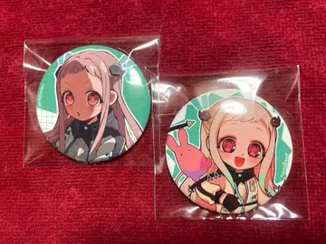 지박소년 하나코군 트레이딩 캔뱃지 야히로 니니 2점