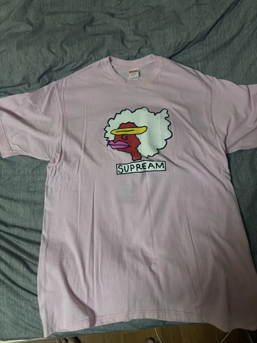 Supreme Gonzo Vahn Short Sleeve Pink L
