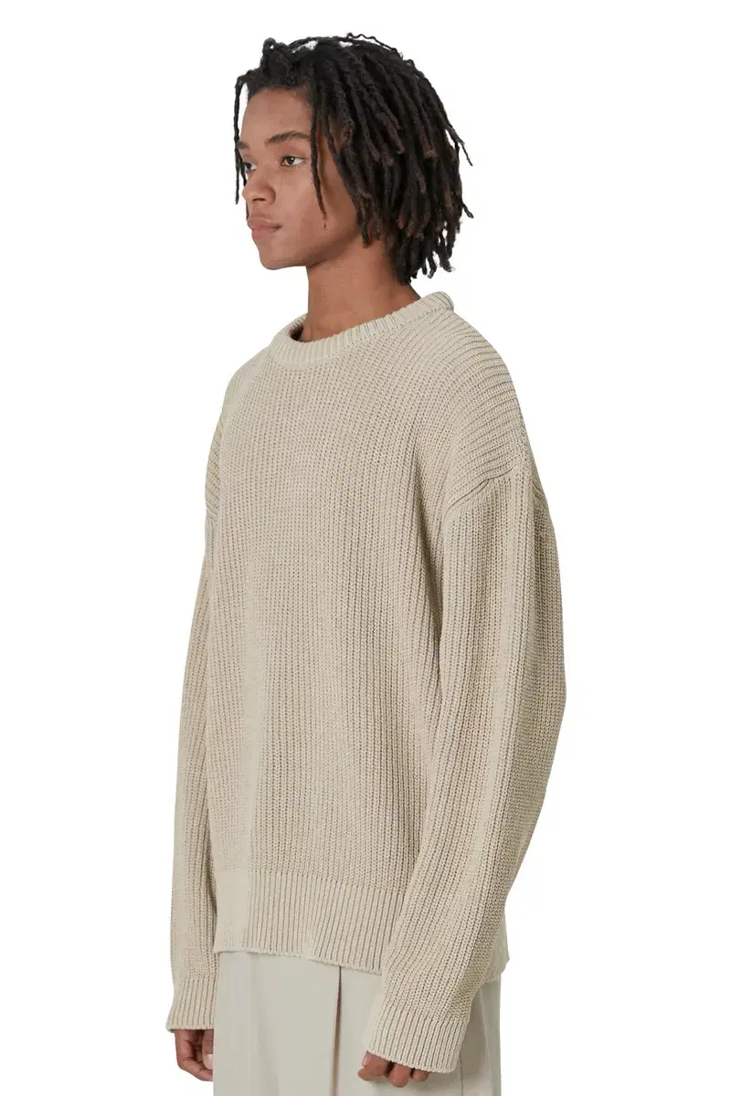 Brownyard Fisherman's Knit SS Beige 4 sizes