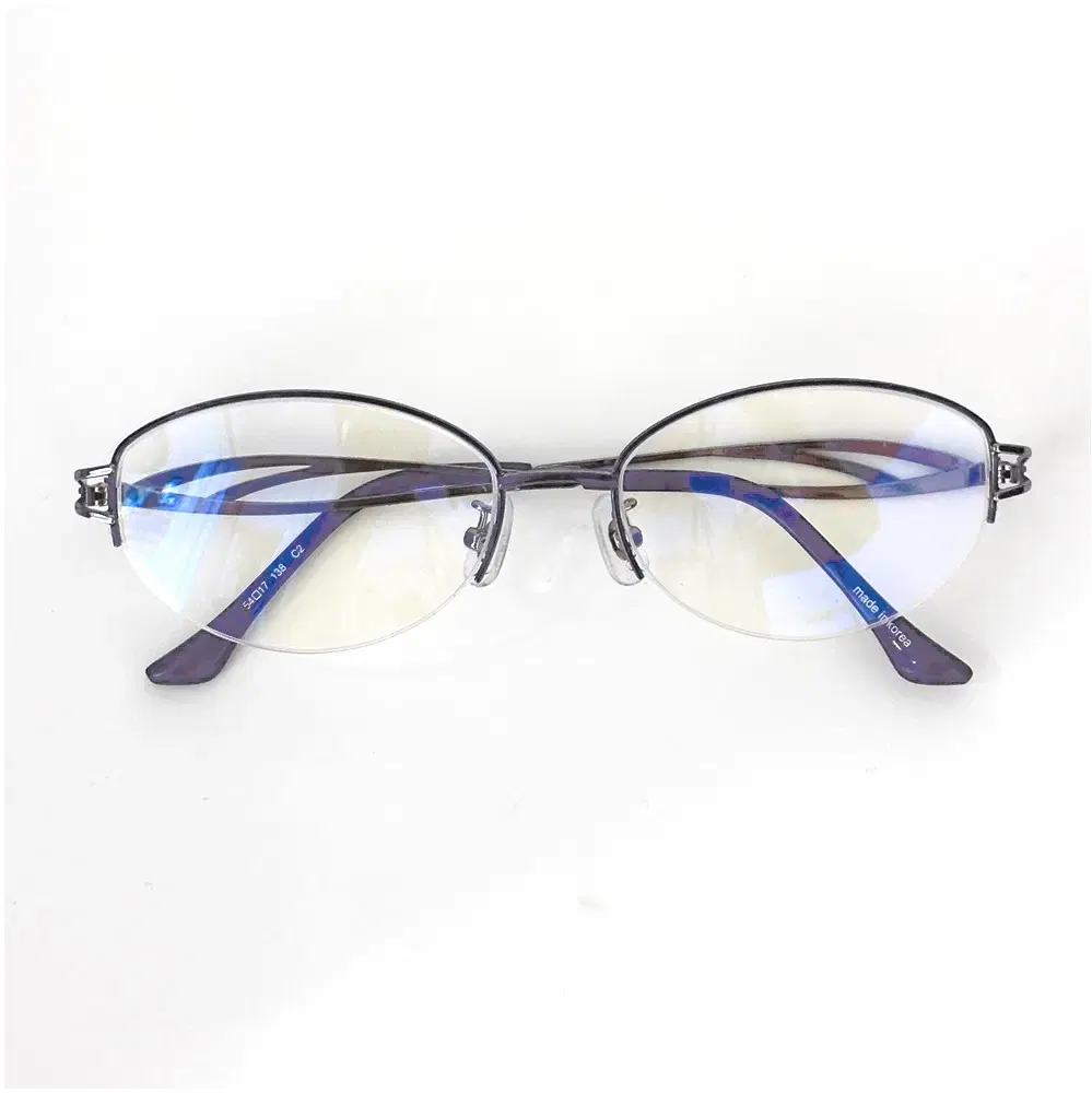 Domestic u-gloss retro vahn-mute eyeglass frame