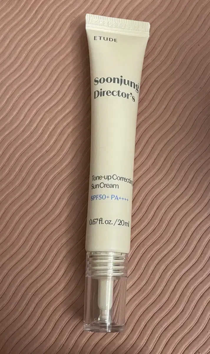 에뛰드 순정 디렉터 톤업 수정 선크림 20ml