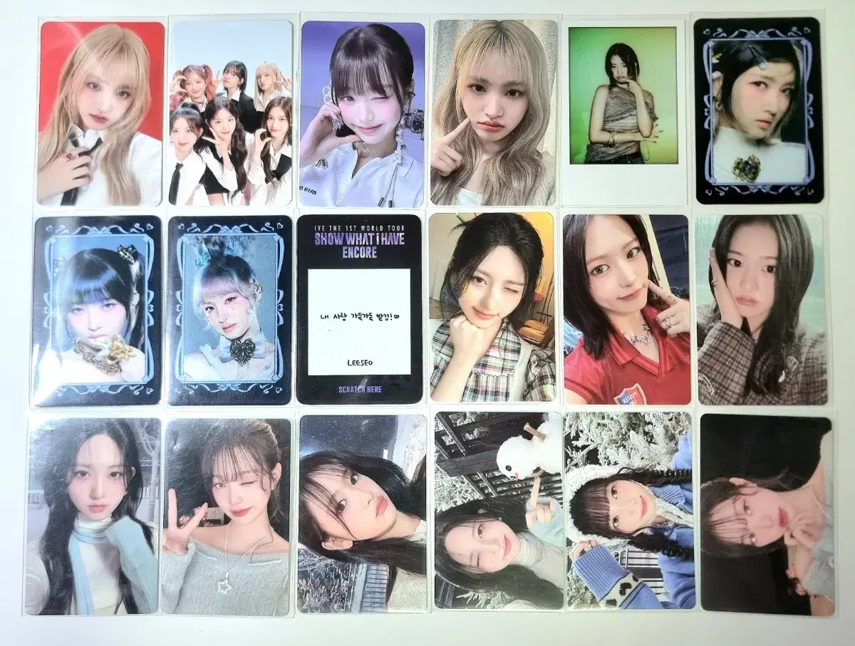 아이브 포카 판매(제시)