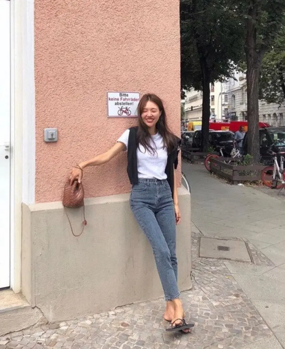 [새상품] 코드유 타낫 그레이 데님 S