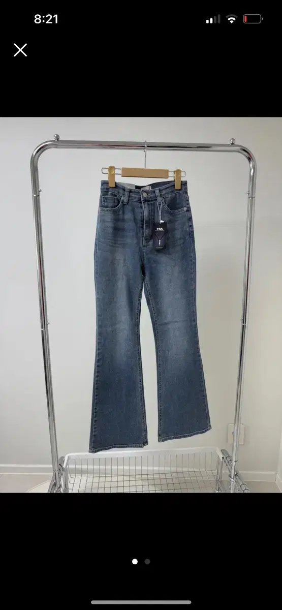 새상품 부츠컷 데님