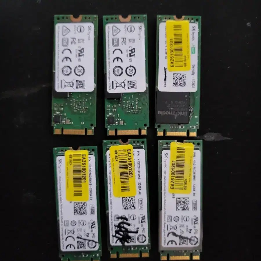 m.2 SSD 2260 6개/일괄판매/무료배송