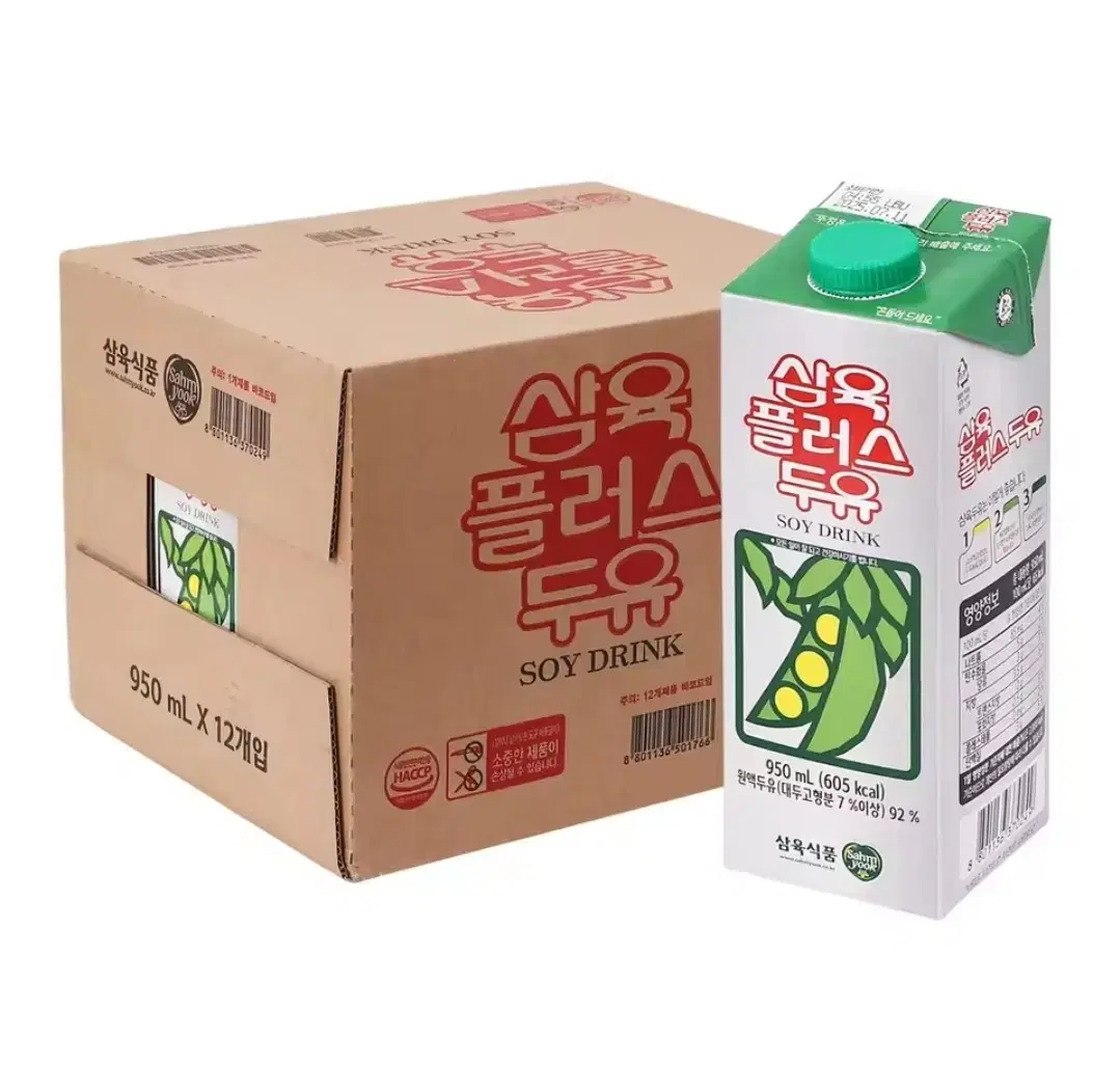 삼육두유 달콤한B 950ml 12팩