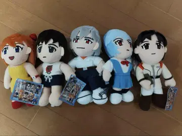 신세기 에반게리온 봉제 인형 보완 계획 5개 세트