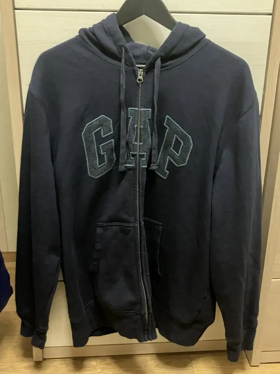 (XL) GAP 갭 네이비 후드집업