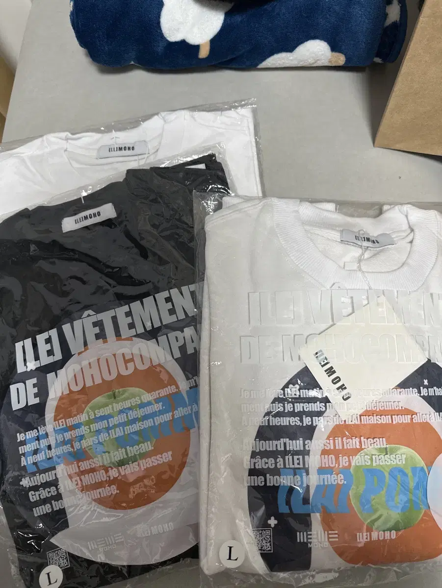park jihoon, a collaboration T-shirt and a sweatshirt