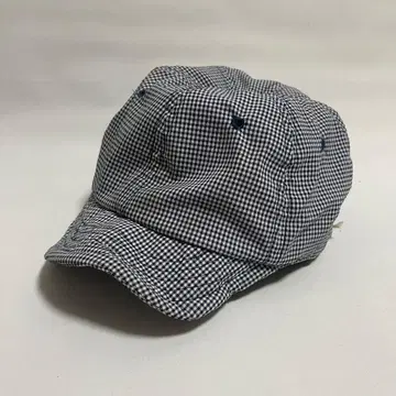 헌티즘 깅엄 체크 캡