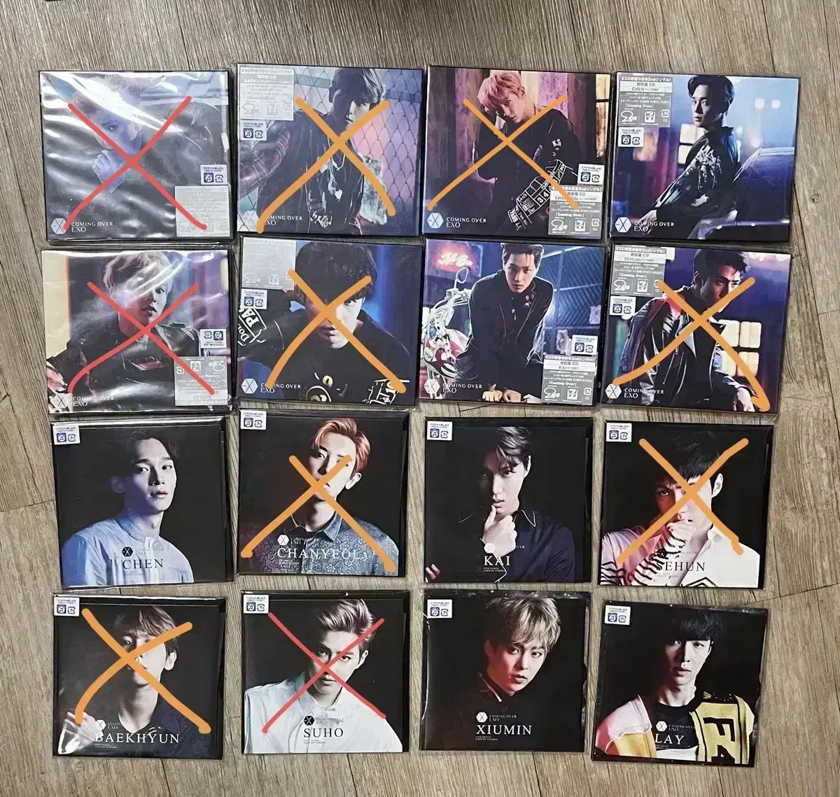 Exo coming over 일본 앨범