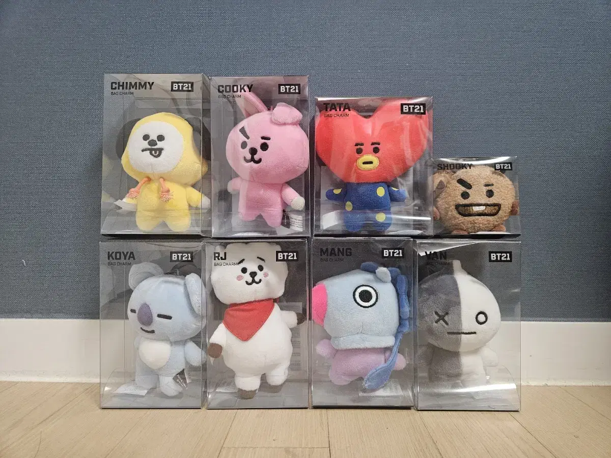 BT21 백참 초판 드볼 일괄