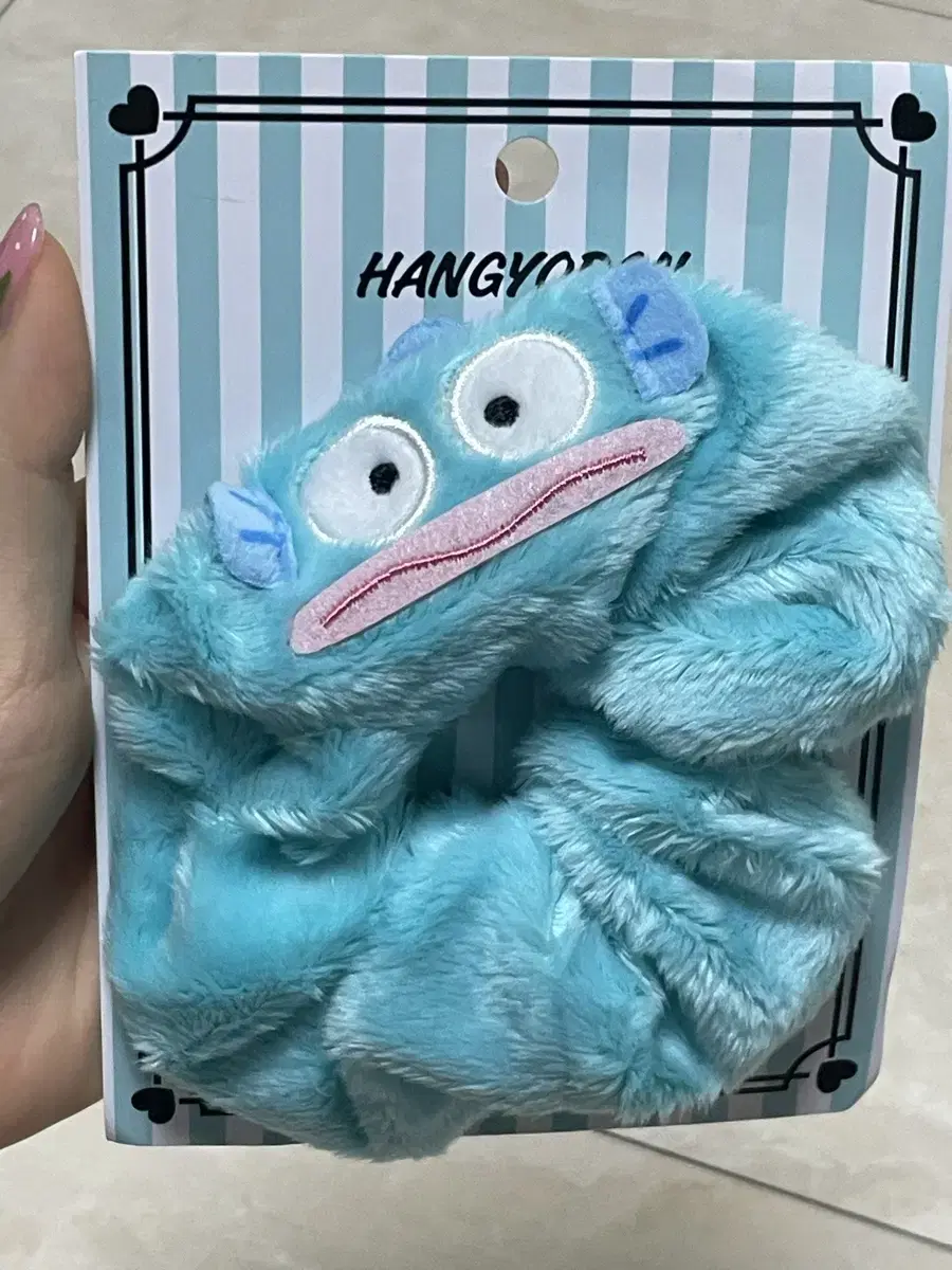 한교동 헤어밴드