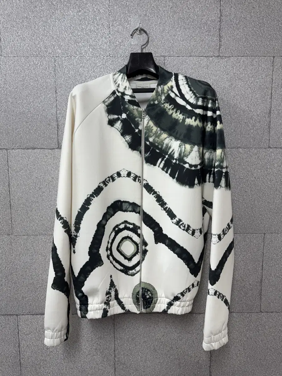 드리스 반 노튼 AW19 Tie-Dye Scuba Jacket