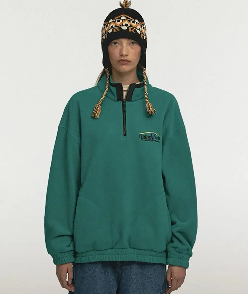 테켓 teket Cocooning Fleece Pullover Green