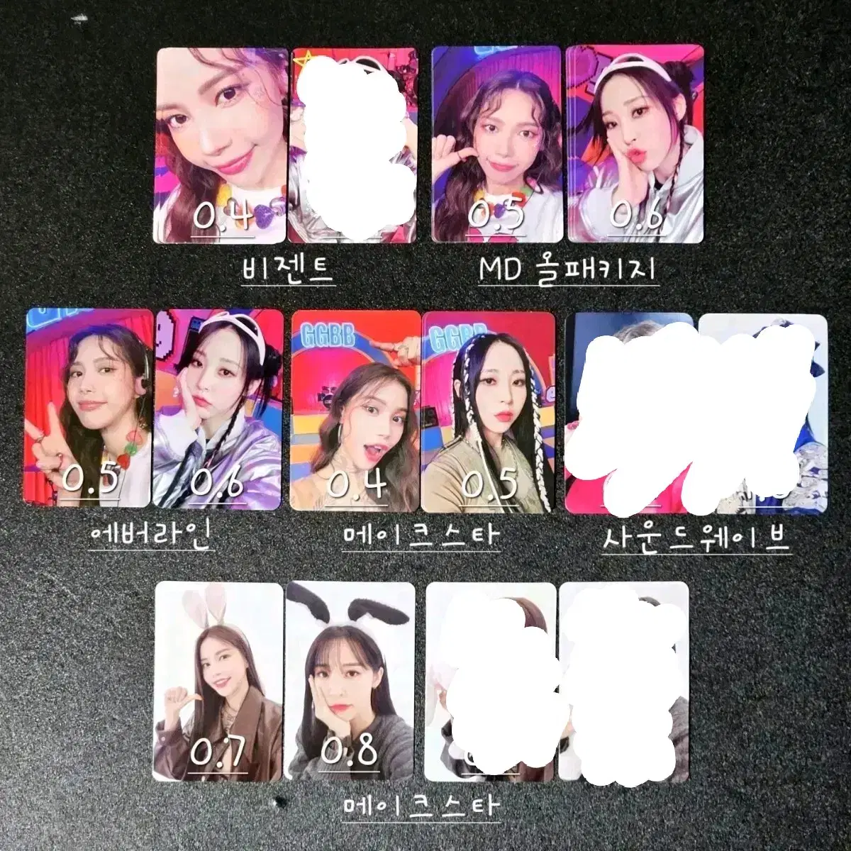 MAMAMOO+ MAMAMOO GGBB unreleased photocard pre-order benefit solar Moonbyul