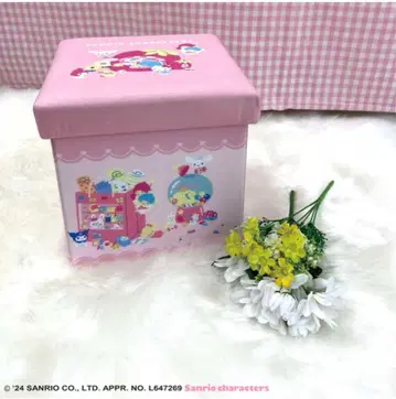 산리오 수납 박스 수납 스툴 팬시 샵