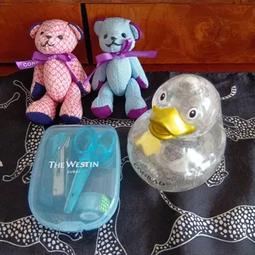 네이비 오사카 콘래드 도쿄 콘래드 베어 & 덕 & 소잉 세트